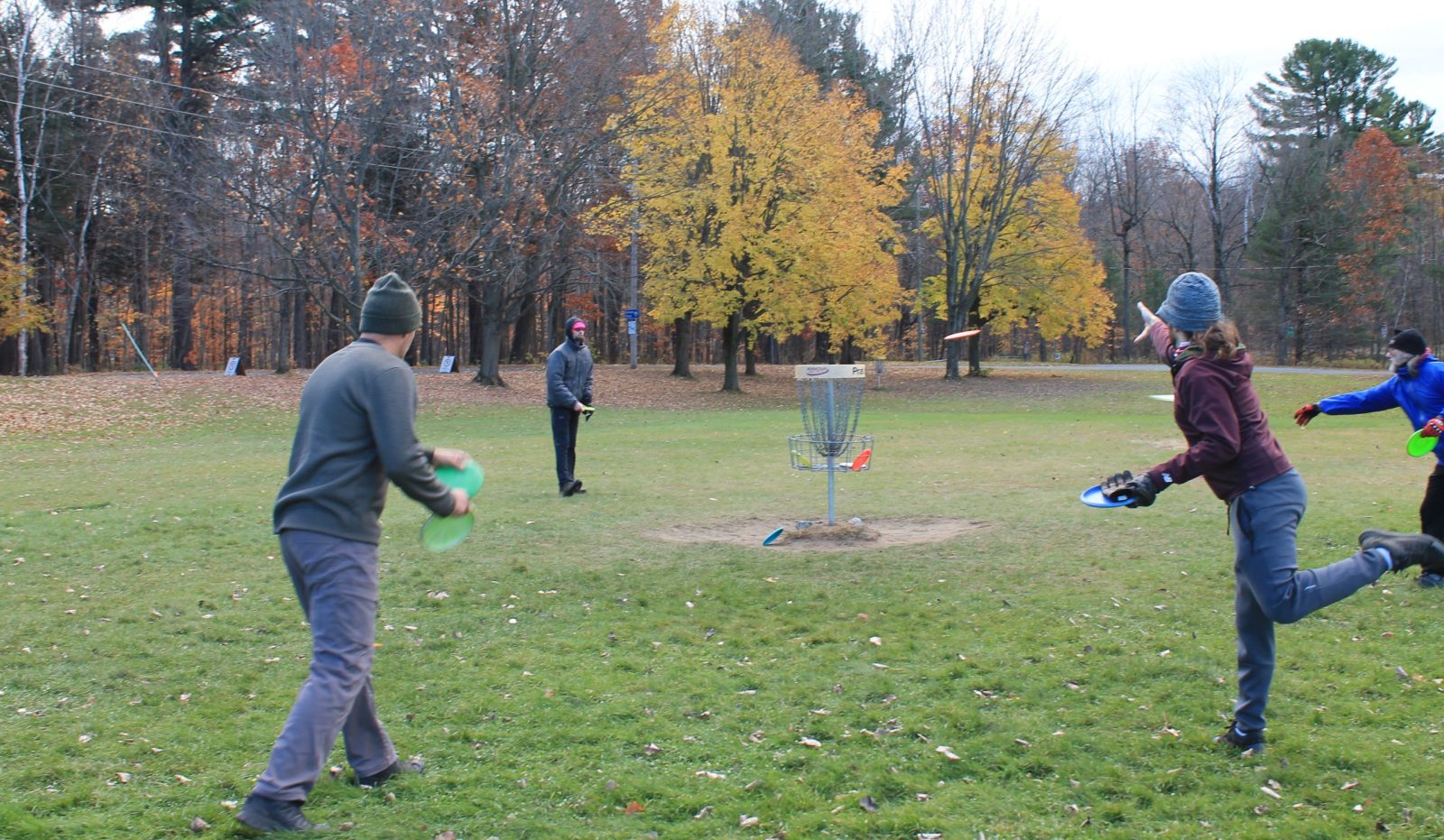 Un premier tournoi provincial de disque-golf au parc des Voltigeurs