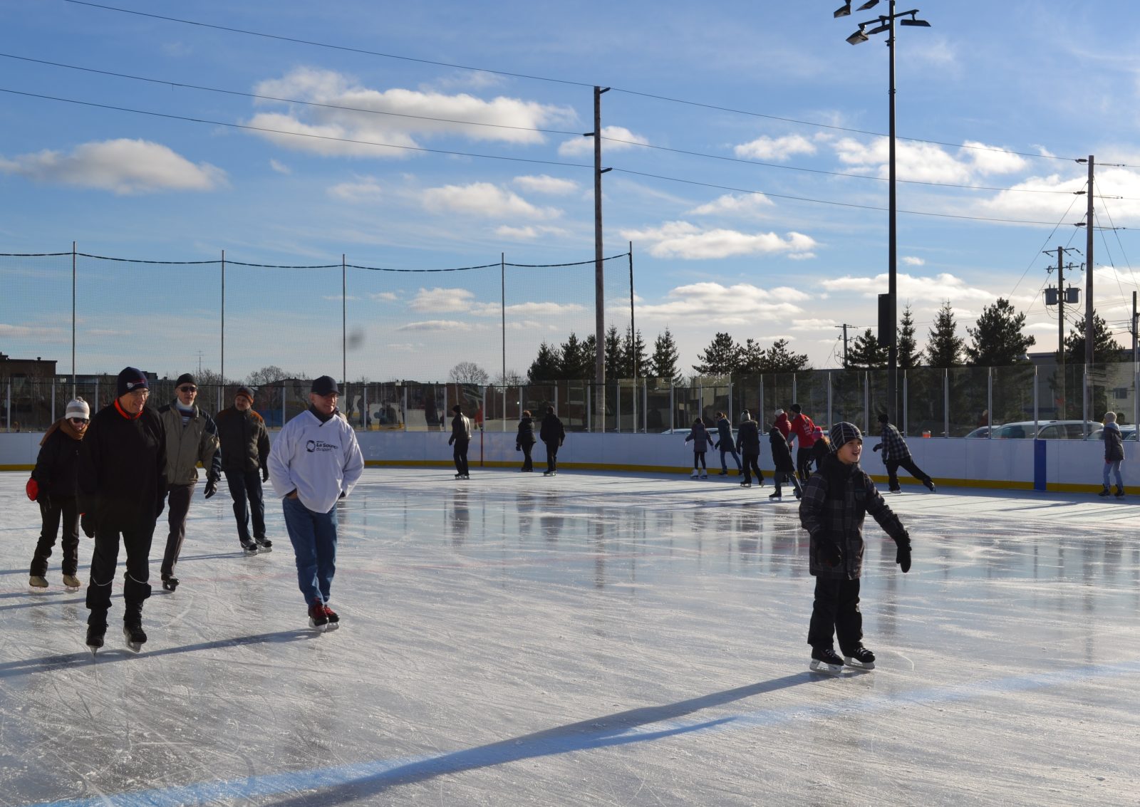 De la musique francophone durant les heures de patinage libre